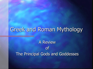 Greek and Roman Mythology