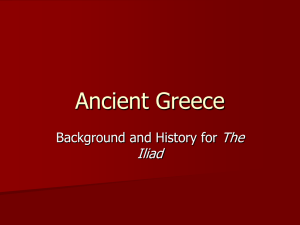 Ancient Greece - Ms. Pedretti's English 10 Class