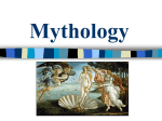 Mythology Intro - Cardinal Newman High School