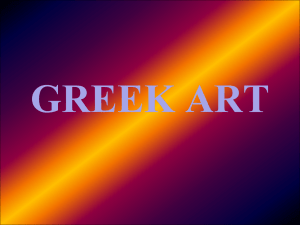 greek art - TeacherWeb