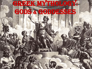 Greek Mythology: Gods & Goddesses