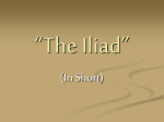 “The Iliad”