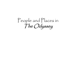 People and Places in The Odyssey