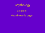 Mythology Lesson 1_Creation