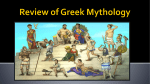 Introduction to Greek Mythology Power Point