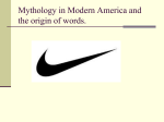 Mythology in the modern world