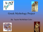 Greek Mythology Project