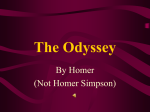 Homer`s Odyssey and Greek Mythology