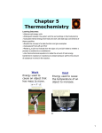 Chapter 5 Thermochemistry