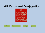 AR & Conjugation