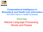 Natural Language Processing COMPSCI 423/723