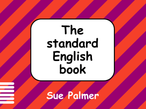 The Standard English Book