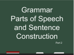 Grammar2 PowerPoint presentation