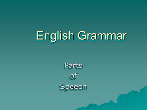 English Grammar