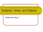 Subject Verb Agreement and Pronoun Agreement