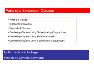 independent clause - Blog UMY Community