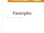Participles - WriteHere