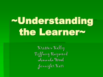 Understanding the Learner