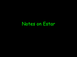 Notes on Estar