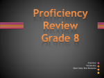 Proficiency Powerpoint Game Review