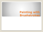 Painting with Brushstrokes