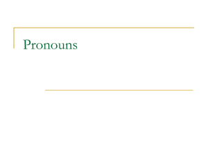 pronoun - andersonenglish