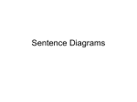 Sentence Diagrams