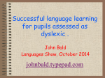 Mfldx2 - John Bald/language and literacy
