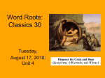 Tuesday, August 17 (PowerPoint Format)