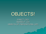 objects! - Cobb Learning