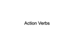 Action Verbs