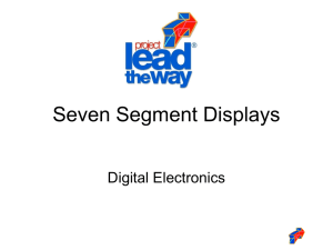 Seven Segment Displays