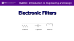 Lab 7 - Electronic Filters (C and G Sections Only)