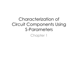 S2P, Parameter extraction