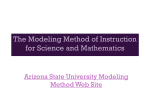 The Modeling Method of Physics Teaching