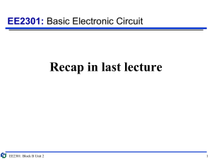 Block B: AC circuits