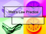 Watt`s Law Practice