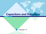 Capacitors and Inductors