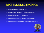 DIGITAL ELECTRONICS