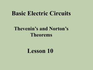 Thevenin and Norton Theorem