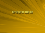 Resonant Circuit