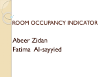 ROOM OCCUPANCY INDICATOR