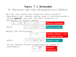 Topic 7_1_Ext B__Photons and the photoelectric effect