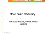 Lecture 4: Meters and Power