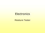 Electronic game - Year9moisturetester