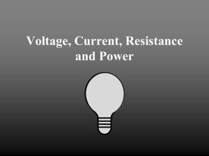 Electric Current - Warren County Public Schools