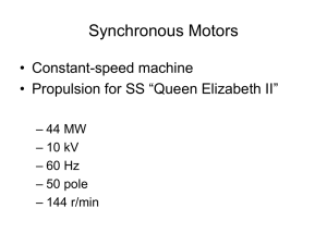 Synchronous Motor