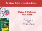 Amateur Extra Licensing Class