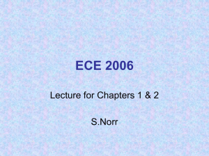 ECE 2006 - Lecture 2