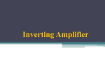 Inverting amplifier